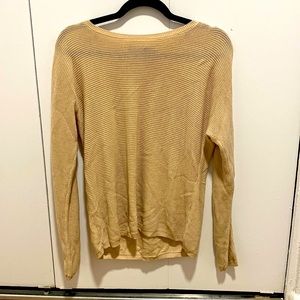 Gold/Nude Forever 21 sweater. Size S